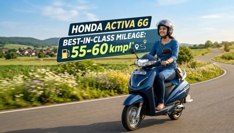Honda Activa 6G Mileage