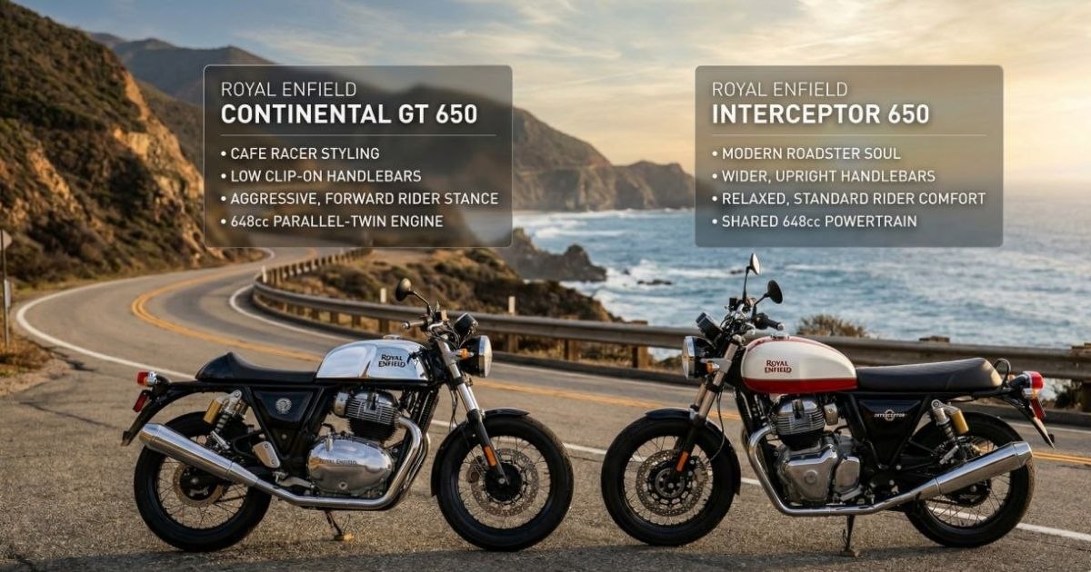 GT 650 vs Interceptor 650