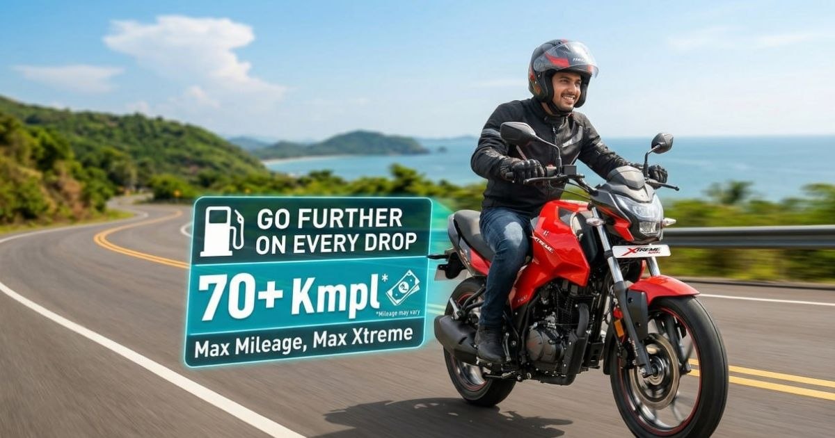 Hero Xtreme 125R Mileage Per Liter