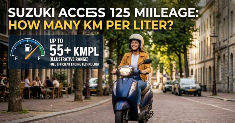 suzuki access 125 mileage per liter