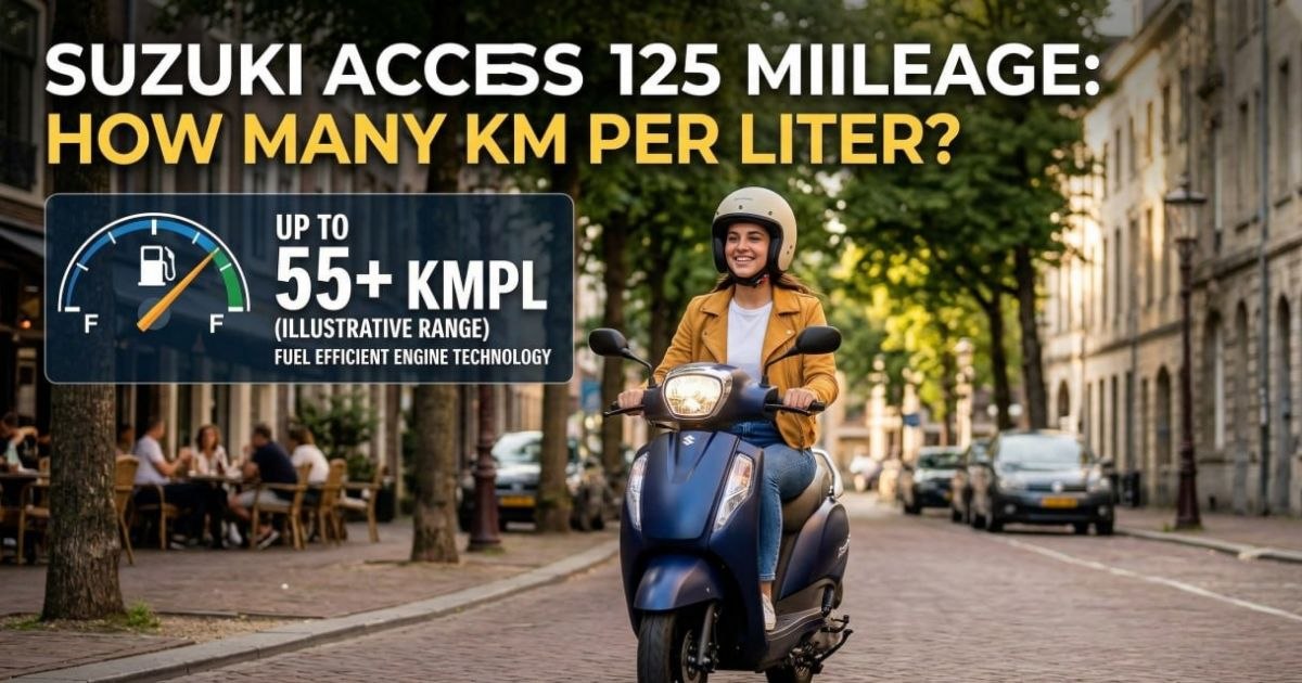 suzuki access 125 mileage per liter